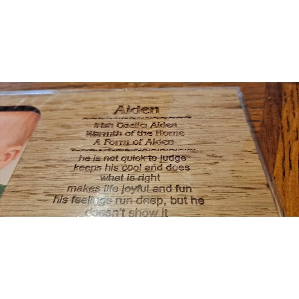 AIDEN Personalized Engraved 5